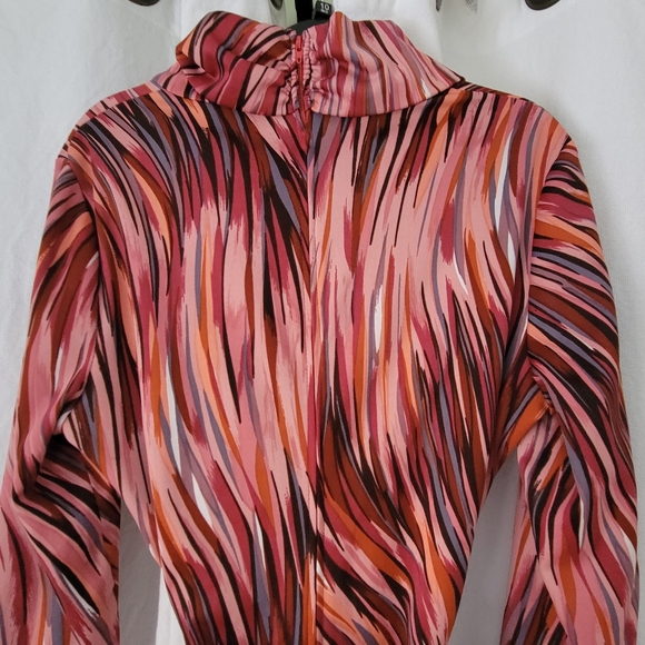 Vintage 70s Cowl Neck Dress - Picture 4 of 10